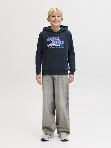 Otroški pulover s kapuco za fante Logo