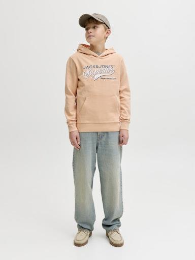 Otroški pulover s kapuco za fante Logo