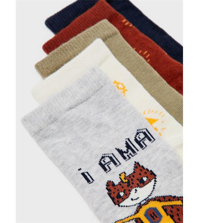 Otroške nogavice za fante Vagn, 5 parov