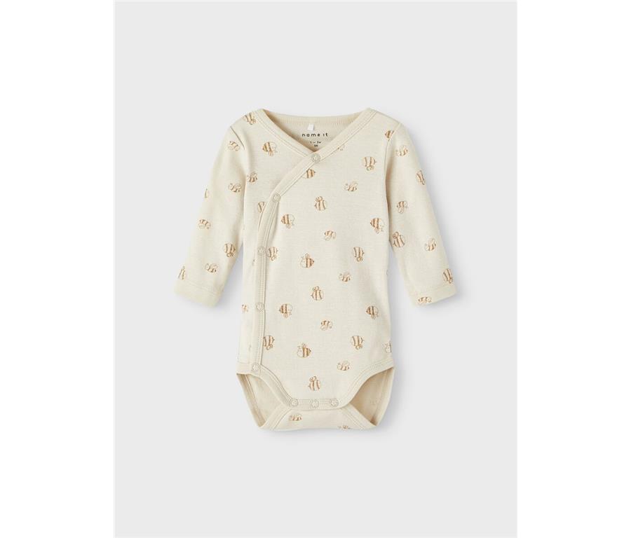 Otroški unisex body na preklop, 2 kosa