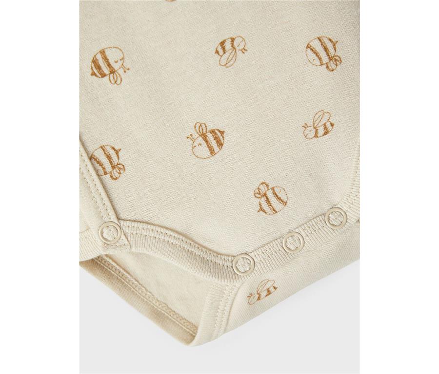 Otroški unisex body na preklop, 2 kosa