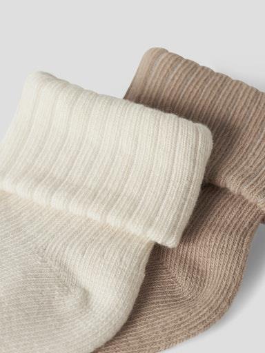 Otroške unisex nogavice Nugat, 2 kosa