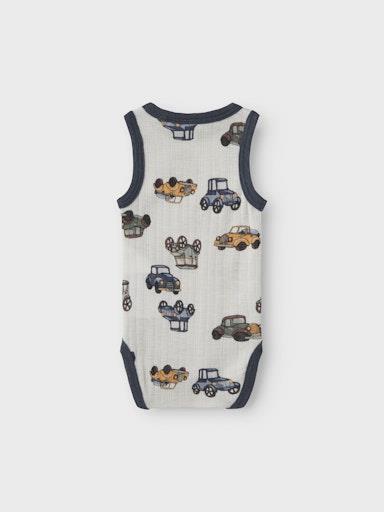 Otroški body za fante Wang Wool