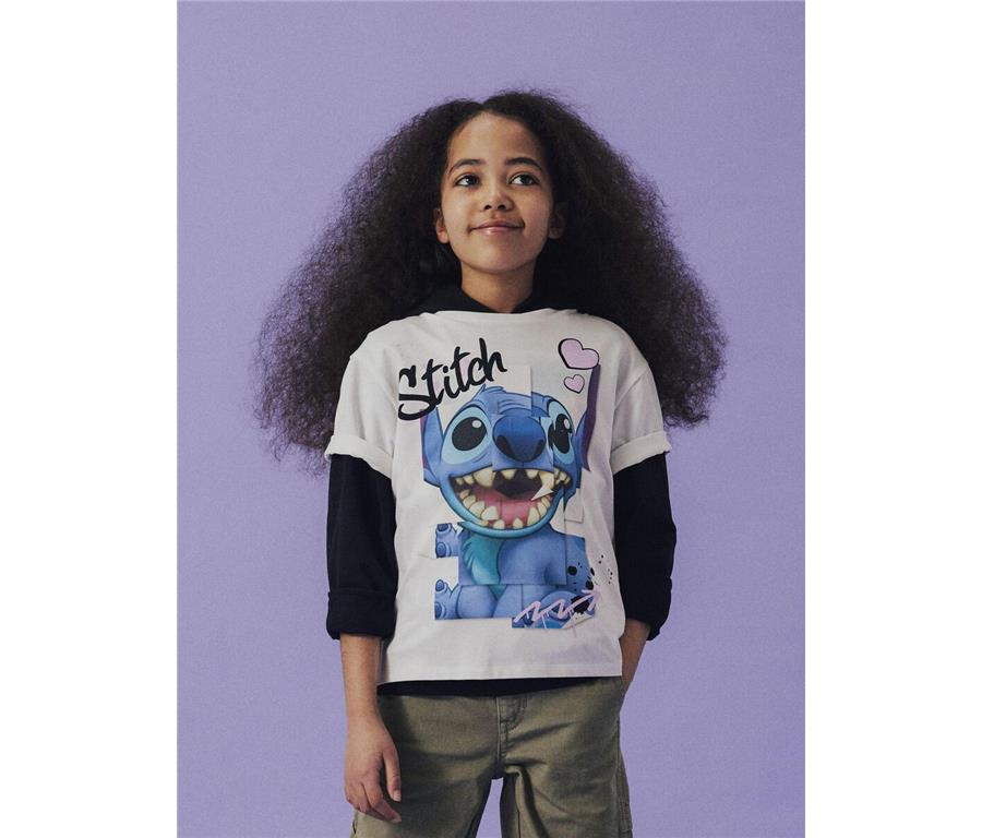 Otroška majica za dekleta Diri Stitch