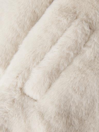 Otroška jakna iz umetnega krzna Mila