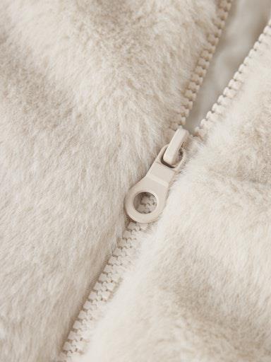 Otroška jakna iz umetnega krzna Mila