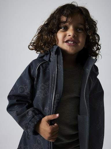 Otroška softshell jakna za fante Alfa08