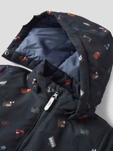 Otroška zimska jakna za fante Max AOP