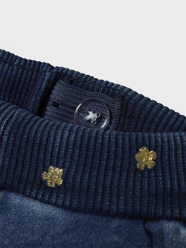 Otroške podložene jeans hlače za dekleta