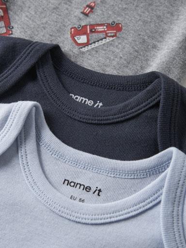 Otroški body za fante, 3 kosi