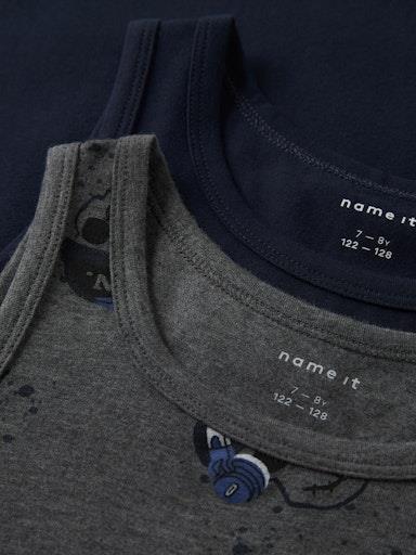 Otroška spodnja majica za fante, 2 kosa