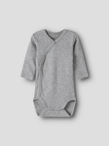 Otroški unisex body na preklop, 2 kosa