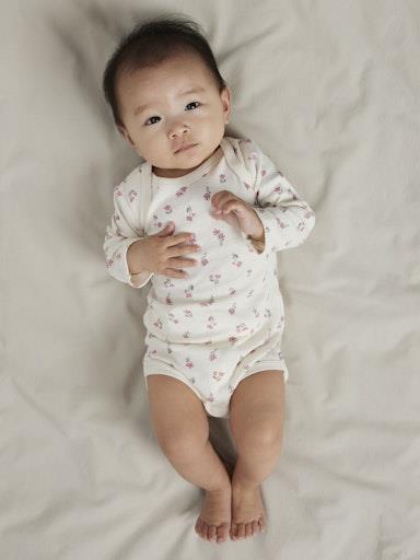 Otroški body za dekleta, 3 kosi