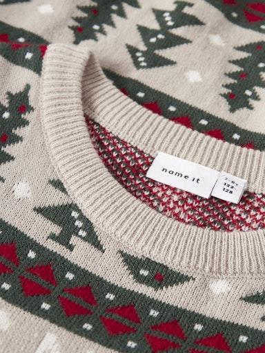 Otroški unisex božični pulover Rastokka