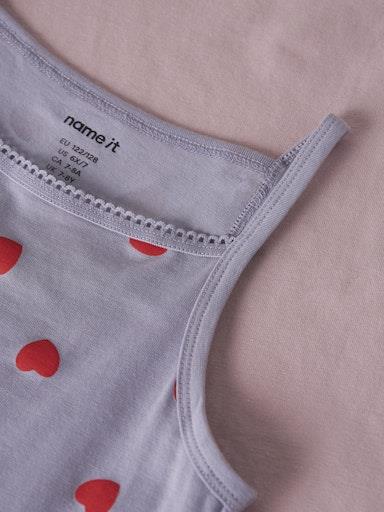 Otroška spodnja majica za dekleta, 2 kos