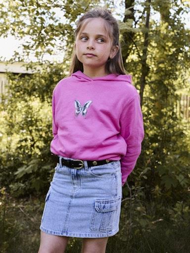 Otroški pulover s kapuco za dekleta Divi