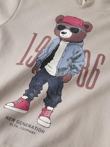 Otroški pulover s kapuco za fante Dobs