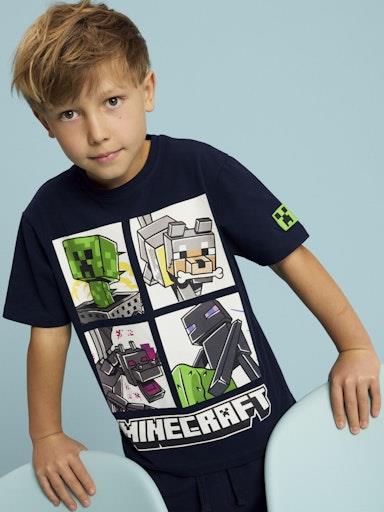 Otroška majica za fante Mykin Minecraft