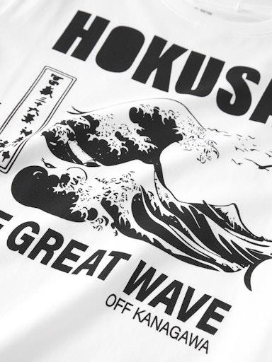 Otroška majica za fante Mesh Hokusai