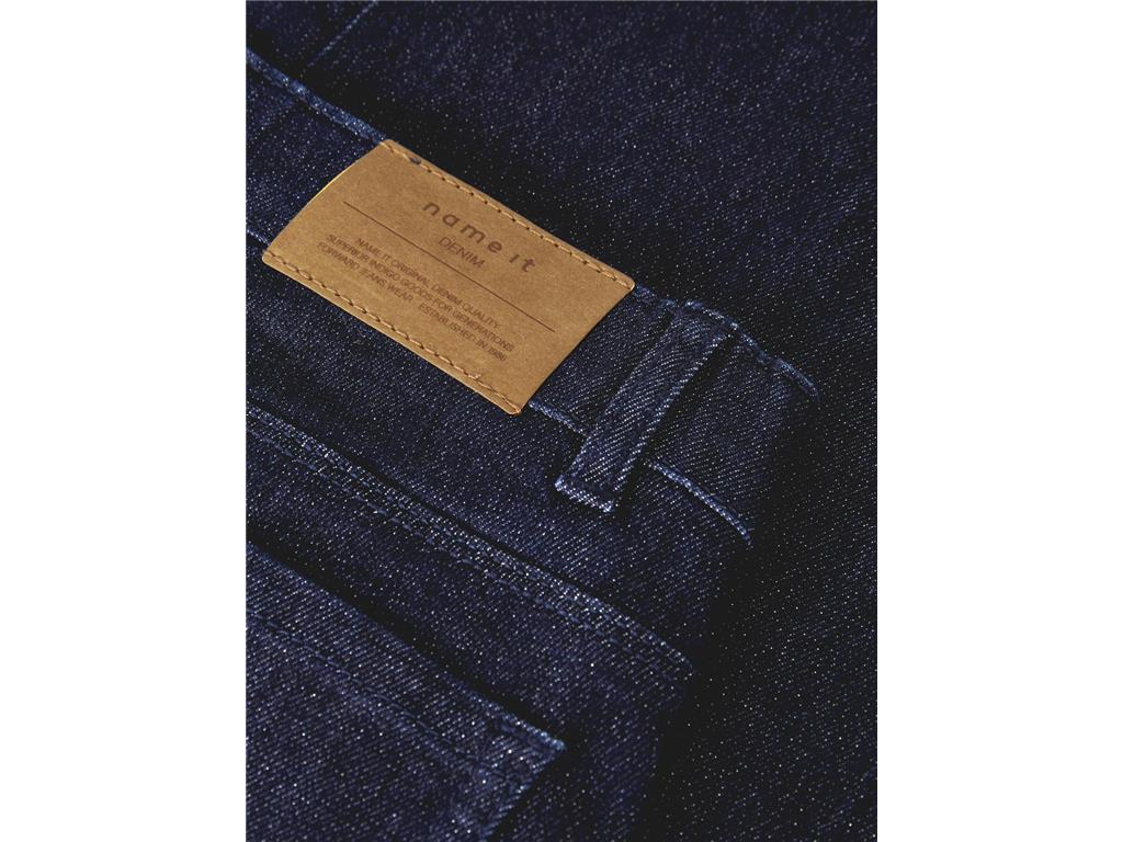 Dekliške široke bleščeče jeans hlače ROS