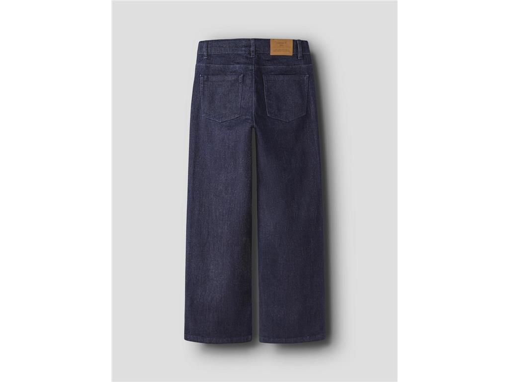 Dekliške široke bleščeče jeans hlače ROS
