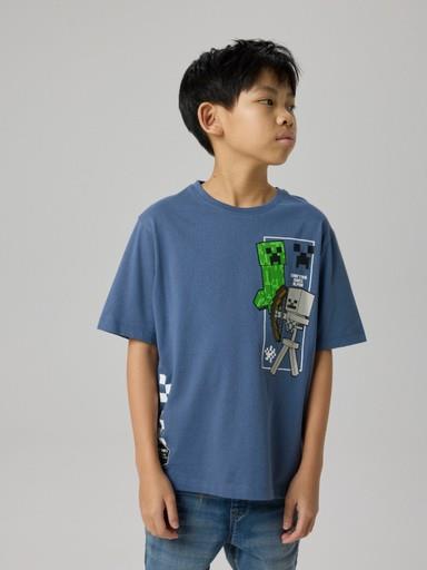 Otroška majica za fante Jun Minecraft