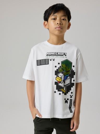 Otroška majica za fante Jun Minecraft
