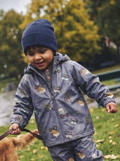 Otroški unisex dežni komplet Drain05