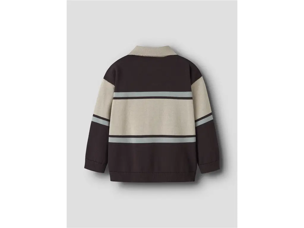 Fantovski pleteni polo pulover Ral