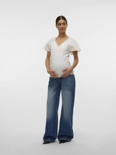 Jeans hlače za nosečnice Jada