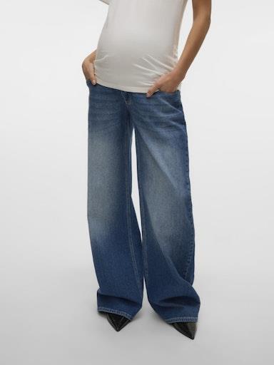 Jeans hlače za nosečnice Jada