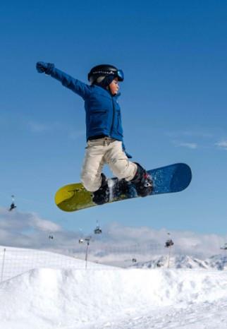 Otroške unisex smučarske hlače Powai 708