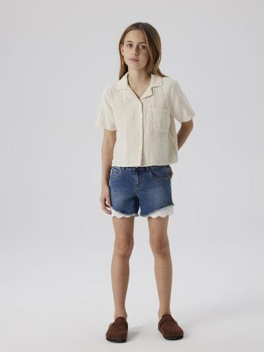 Otroške jeans kratke hlače za dekleta Sa