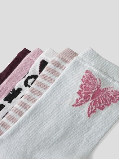 Otroške nogavice za dekleta Vilde, 5 par