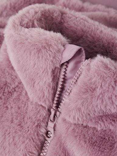 Otroška jakna iz umetnega krzna Mila