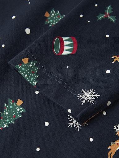 Otroška unisex božična pižama Vismas