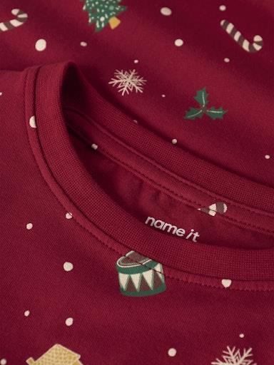 Otroška unisex božična pižama Vismas