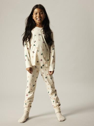 Otroška unisex božična pižama Vismas