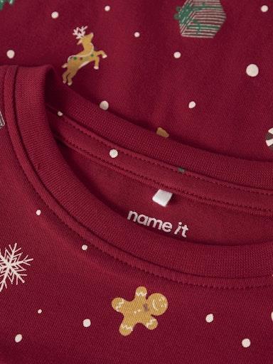 Otroška unisex božična pižama Vismas