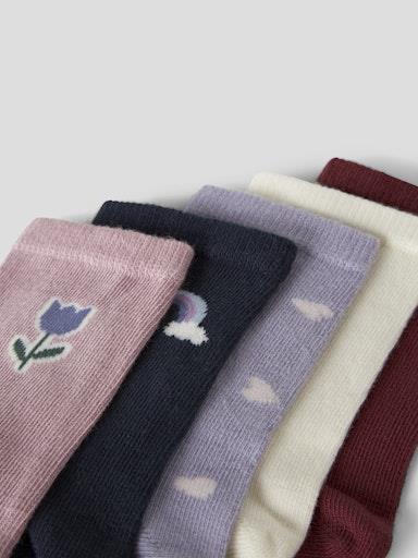 Otroške nogavice za dekleta Vinni, 5 par